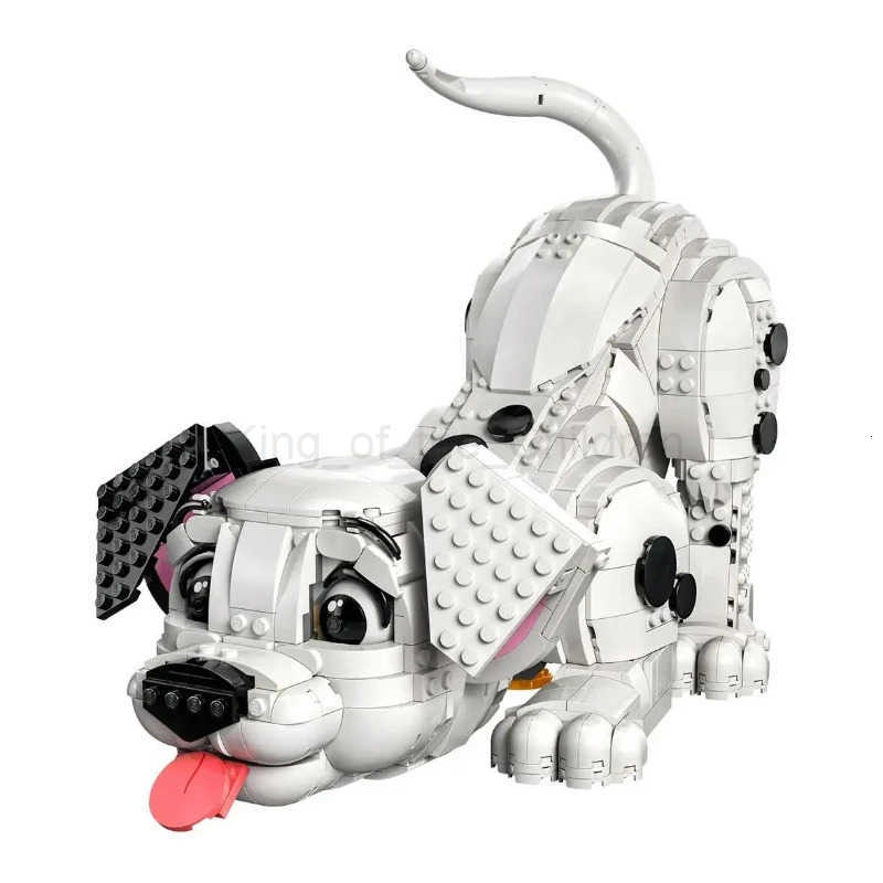 Disney 2025 New 43269 Cartoon 101 Dalmatians Puppy Model Building Block Diy Creative Assembly Educational Toys for kids Gifts H250925