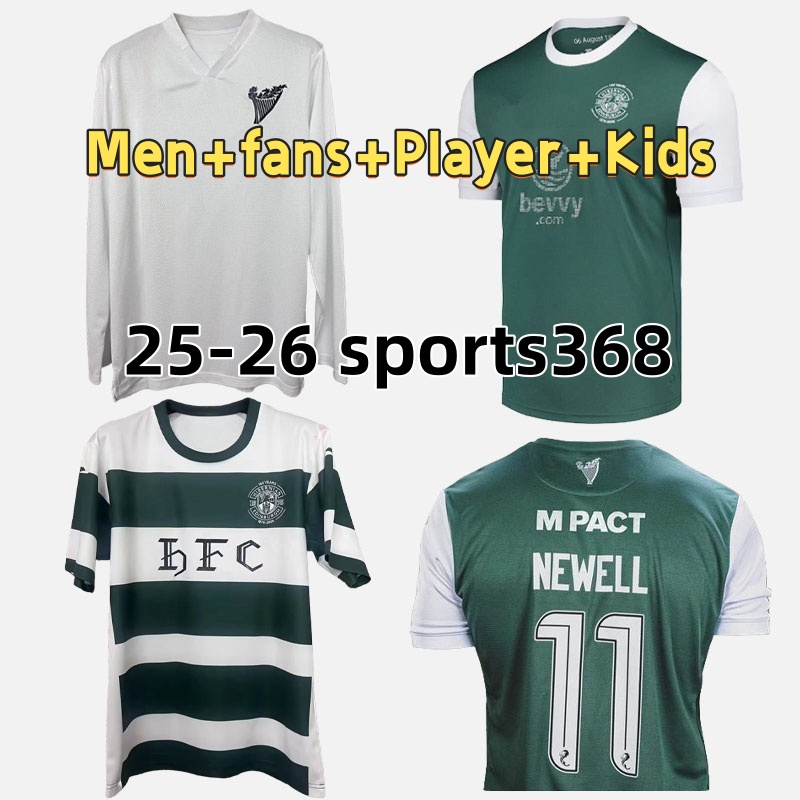 2025 2026 Hibernians FC special Soccer Jerseys home away 3rd 25 26 HibernianH Irish football jersey FC 25-26 Home Kit Football Shirt Uniforms Men Kids