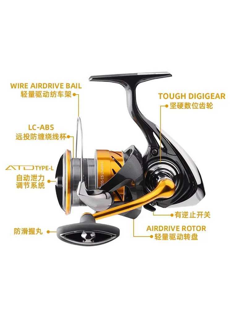 24 REVROS CS LT Spinning Fishing Reel Baitcasting Reel 51BB Drag 512KG Low Gear Ratio Saltwater Wheels W250925