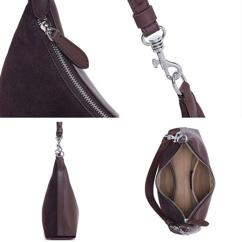 Women's Frosted Cow Leather Shoulder Bag Female Retro Casual Cowhide Handbags Ladies Fashion Designer Bags For Lady New Suotong0917 suotong2509