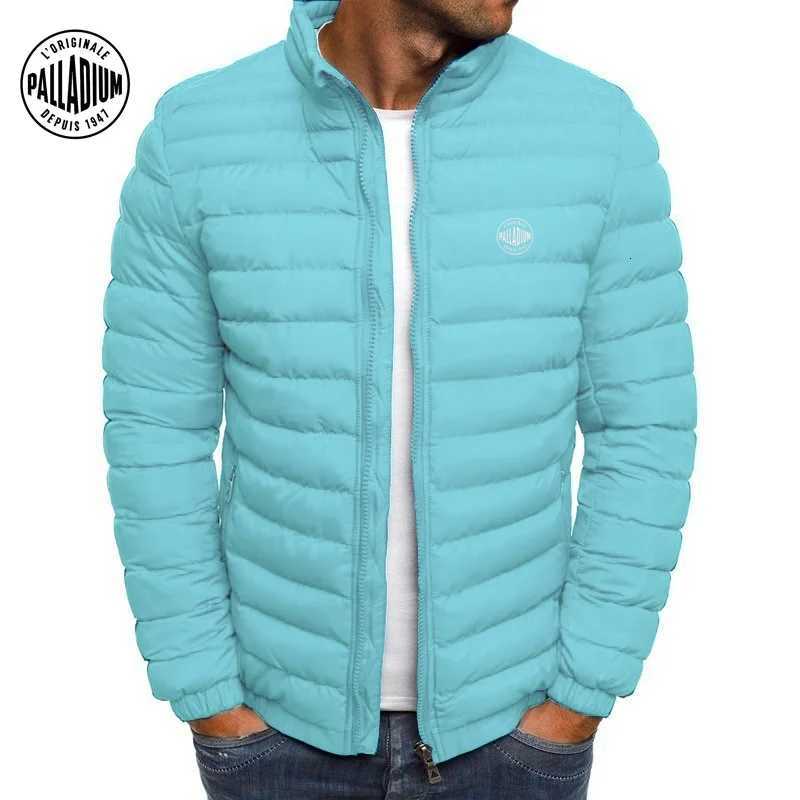 Palladium Mens Warm Down Jacket Brand Casual Fashion Coat Standing UR Winter W250926