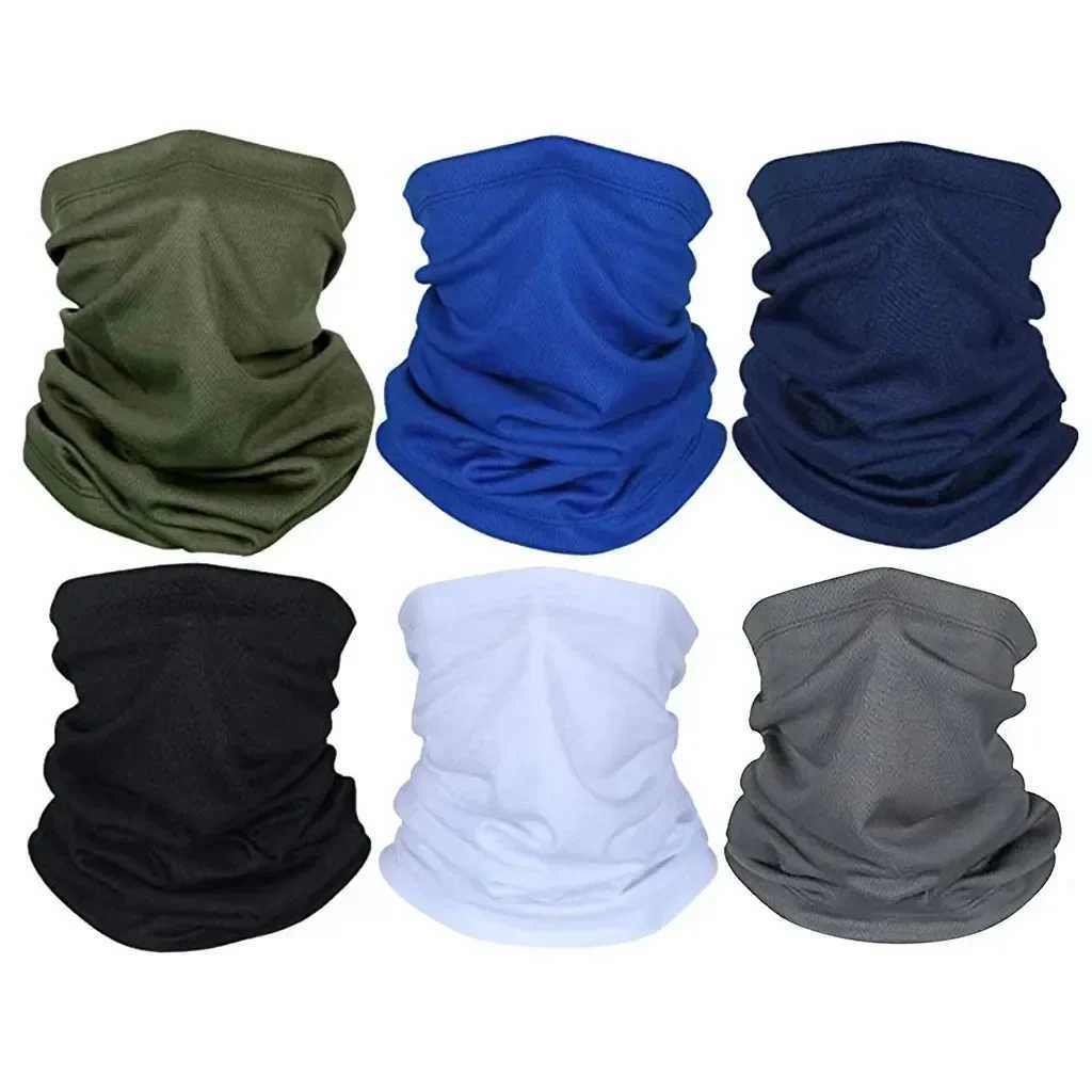 Outdoor Sport Bandana Tube Scarf Fishing Cycling Tactical Hiking Face Cover Neck Gaiter Half Mask Headband Men Women Z250926