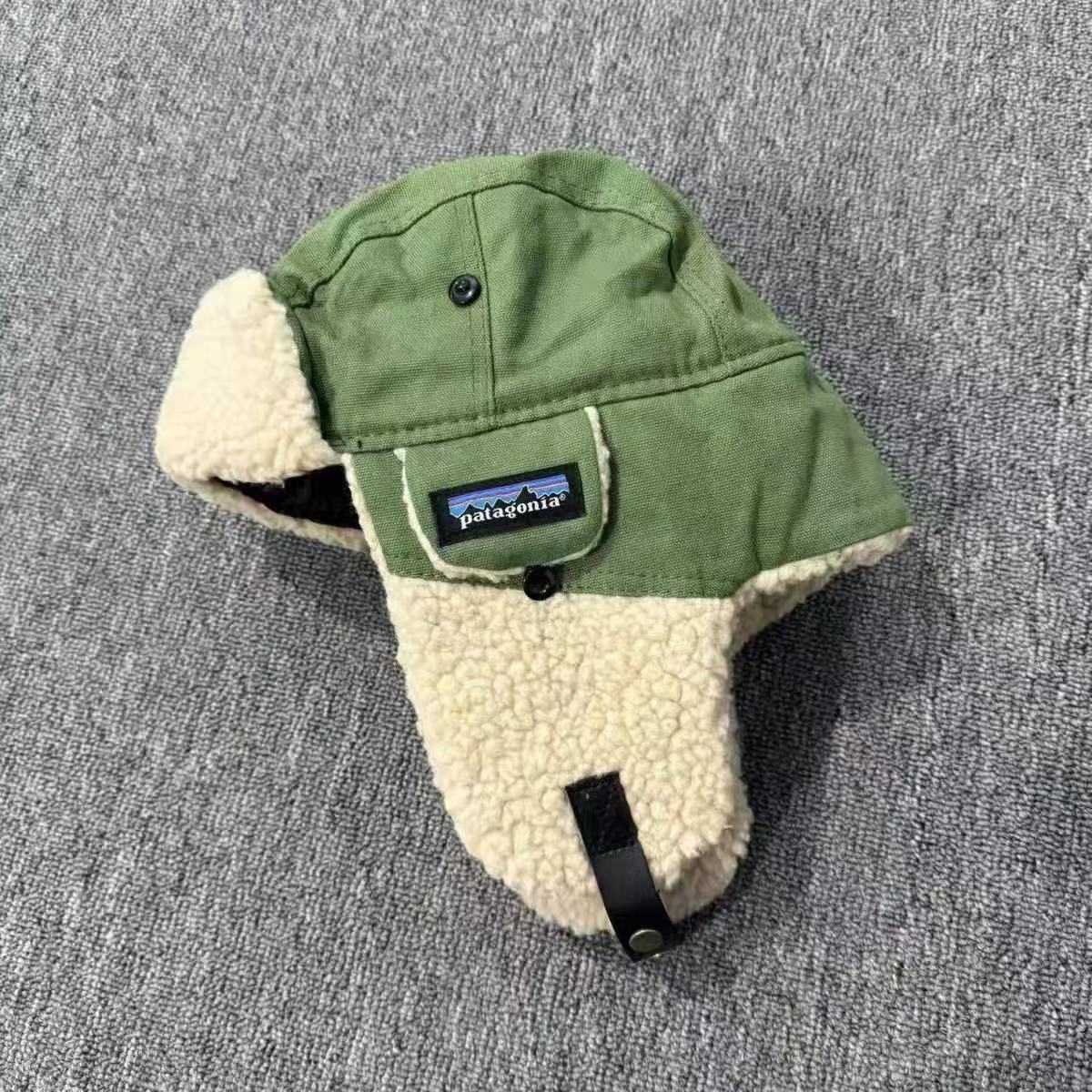 Canvas Cotton Hat for Men and Women Winter Patchwork Lamb Wool Coldproof Warm Protection Fleecelined Hat Pilot Hat H250925