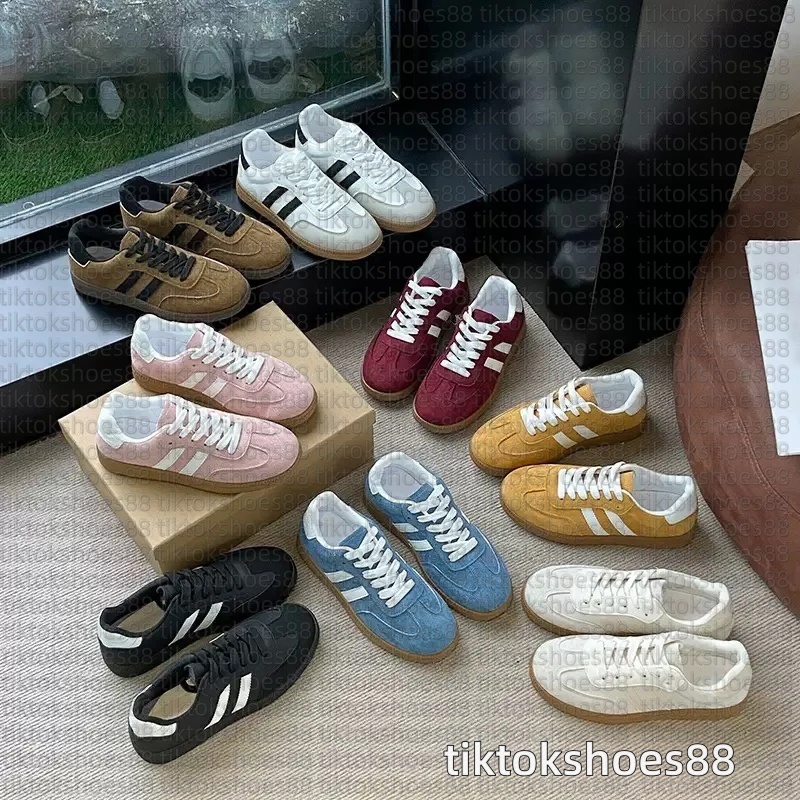 Originals Bold Platform Leopard Print Dress Shoes Vegan Sneakers Shoe Black Sliver White Gum Pink Mint Green Cream Suede Men Women Sneaker size36-45