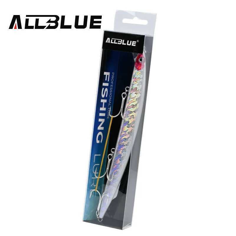 ALLBLUE SPRINT 195S Sinking Minnow Longcast Jerkbait Fishing Lure 195mm 35G Off Shore Saltwater Sea Bass Artificial Bait Tack W250926