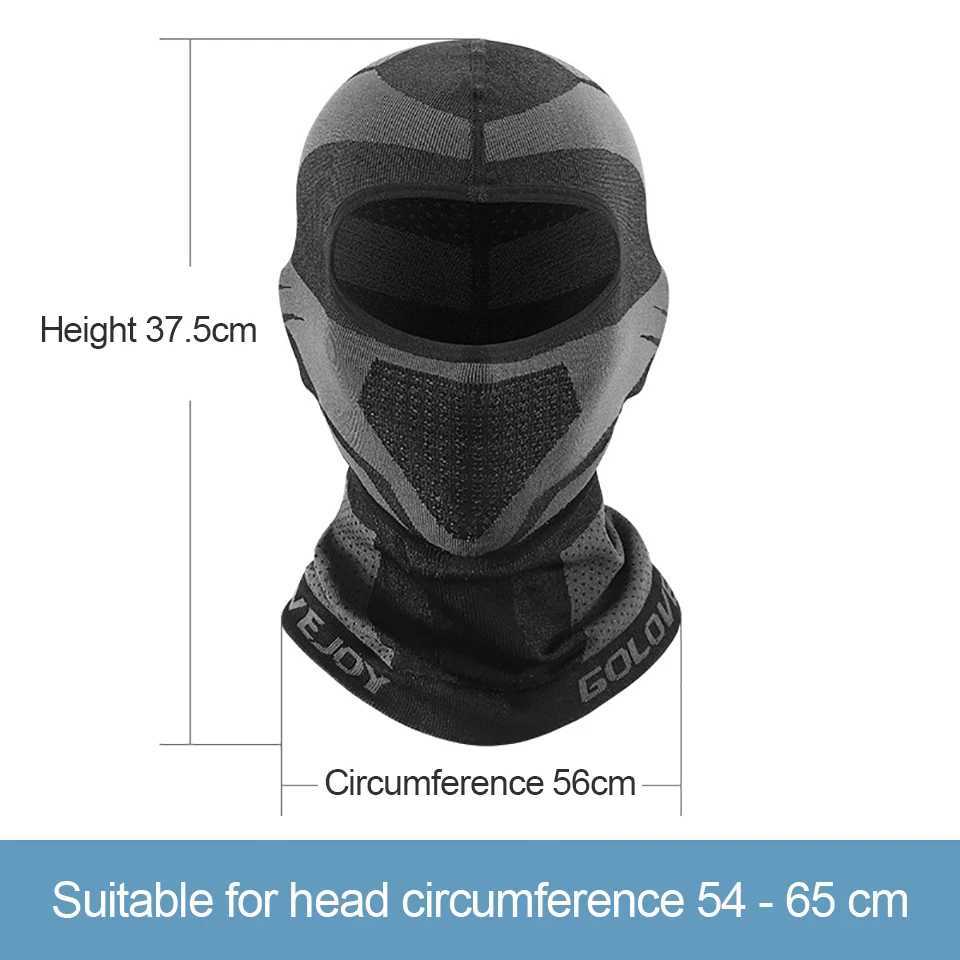 GTUBIKE Winter Cycling Balaclava Windproof Thermal Warm Outdoor Bicycle Motorcycle Face Mask Breathable Helmet Liner Scarf Z250926