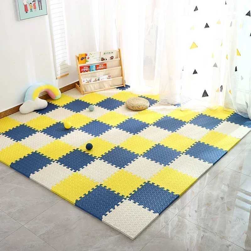 12Pcs Baby Puzzle Floor Kids Carpet EVA Foam Baby Blanket Educational Toys Play Mat Rubber Crawling Mat playmat 30x30x1CM C250926