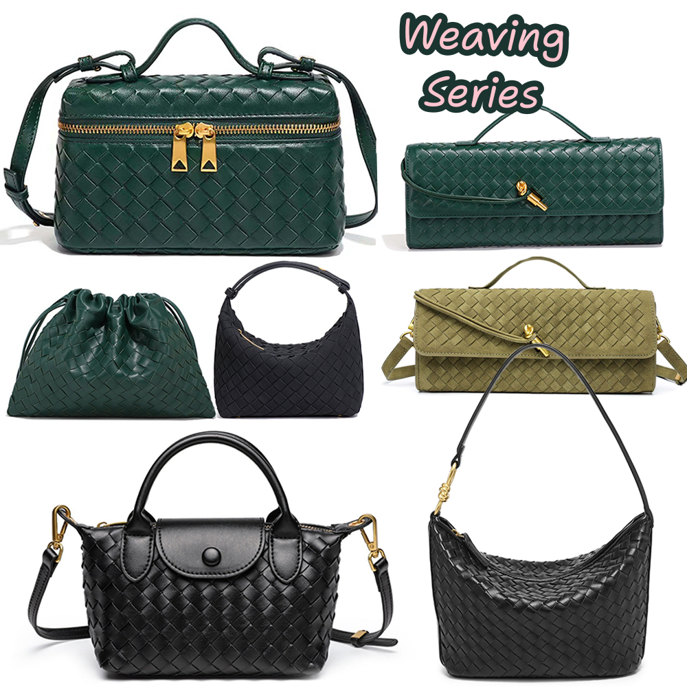 High-end Designer Bag Shoulder Bag tote bag Leather Bag Fashionable luxury bag Crossbody Bag womens high capacity shopping bag purse handbag leather Knitting bag