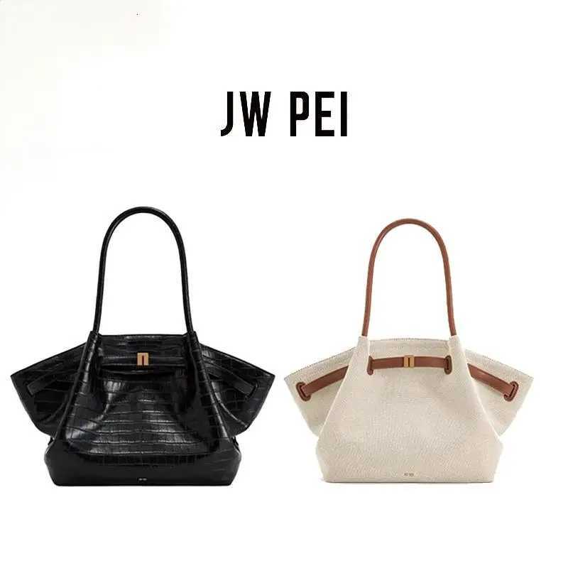 JW PEI Jiaozi Bag Hana Largesmall Portable Shoulder Bag Light Luxury Slung Tote Handbag JokerW250926