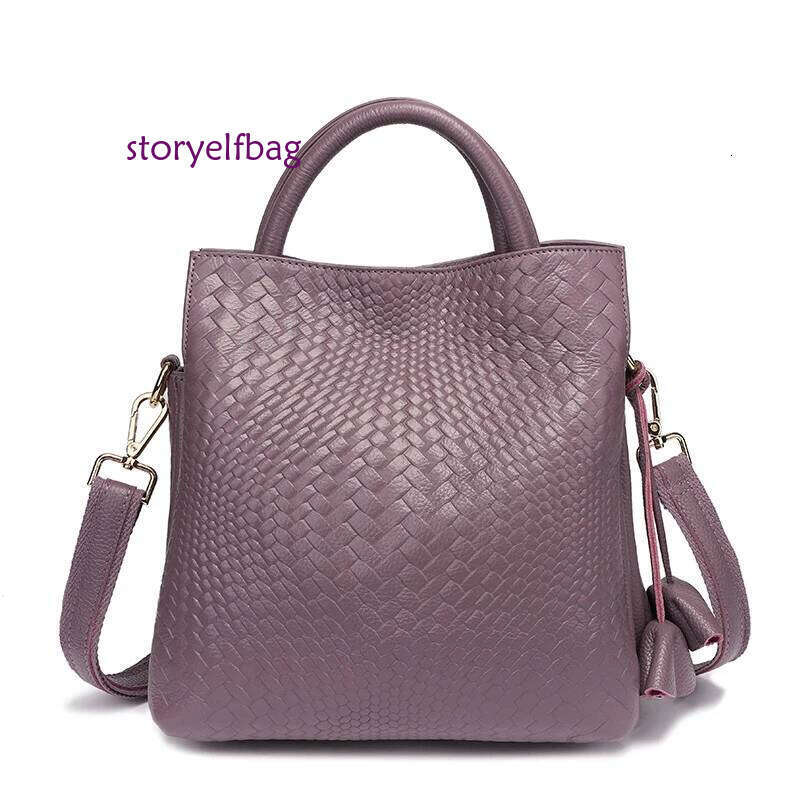 Top Layer Leather Handbags Minimalism Soft Calfskin Casual Tote Bag Fashion Women ladies handbag