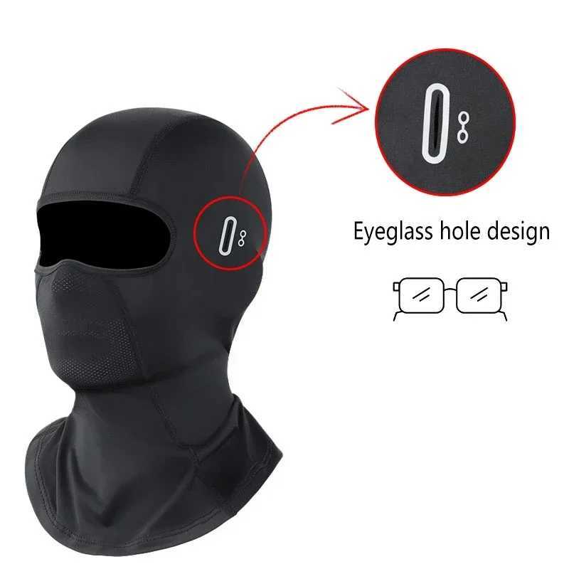 Winter Warm Cycling Mask Breathable Thermal Biking Mask Windproof Motorcycle Helmet Balaclava Neck Cover Men Women Ski Mask Z250926