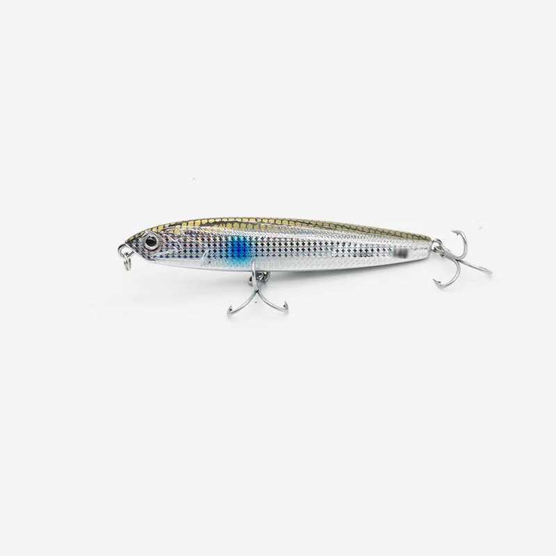 Minnow Fishing Lure Laser Hard Artificial Bait 10cm 18g 3D Eyes Sharp Hooks Sea Fishing Bait Colorful Crankbait Wobbrs W250926