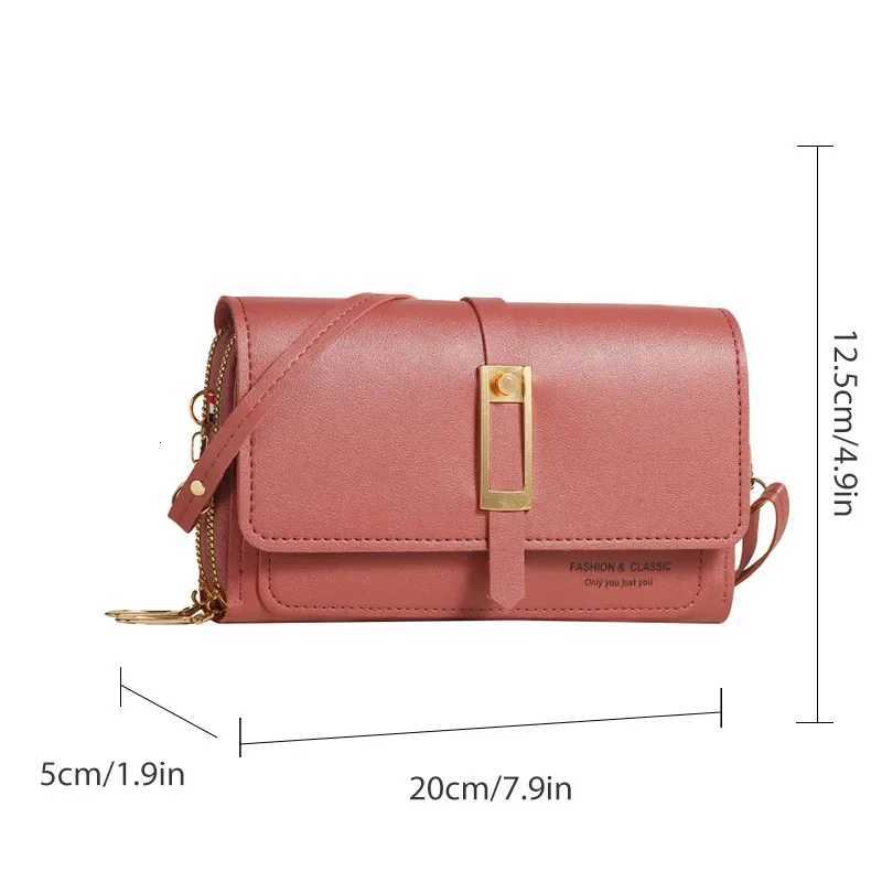 PU Womens Mobile Phone Bag Fashionable and Multifunctional Womens Bag Trendy and Retro Shoulder Bag Z250926