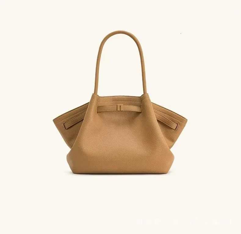 Dumpling Bun Large Capacity Hana Size Womens Shoulder Cross Shoulder Tote BagW250926