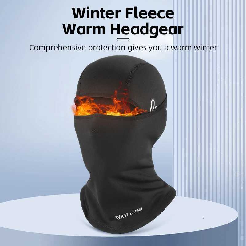 WEST BIKING Winter Cycling Mask Aumtumn Winter Warm Full Face Mask for Bicycle Motorcycle Windproof Sports Headgear Equipment Z250926