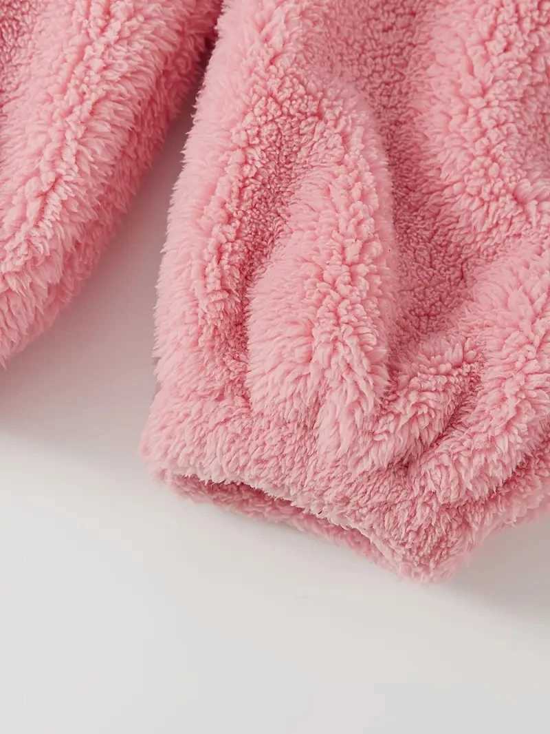 Pink Rabbit Kigurumi Unicorn Womens Plush Romper Autumn Winter Flannel Pajamas Zipper Neck Hat Girls Clothes Sleepwear Slipper Z250925