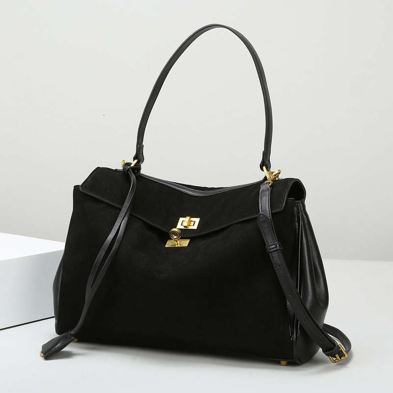 Tote High-end genuine leather handbags designers New Rodeo Large Capacity Fashion Commuter Shoulder bags designer women bag handbag handbag purse wall