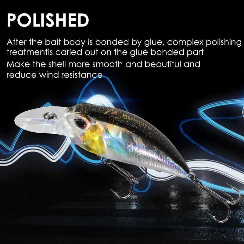 MEREDITH JERK CRANK M65 8A 14g Hot Model Fishing Lure Hard Bait 11Color wobbr Minnow Quality fional Depth 2025m W250926