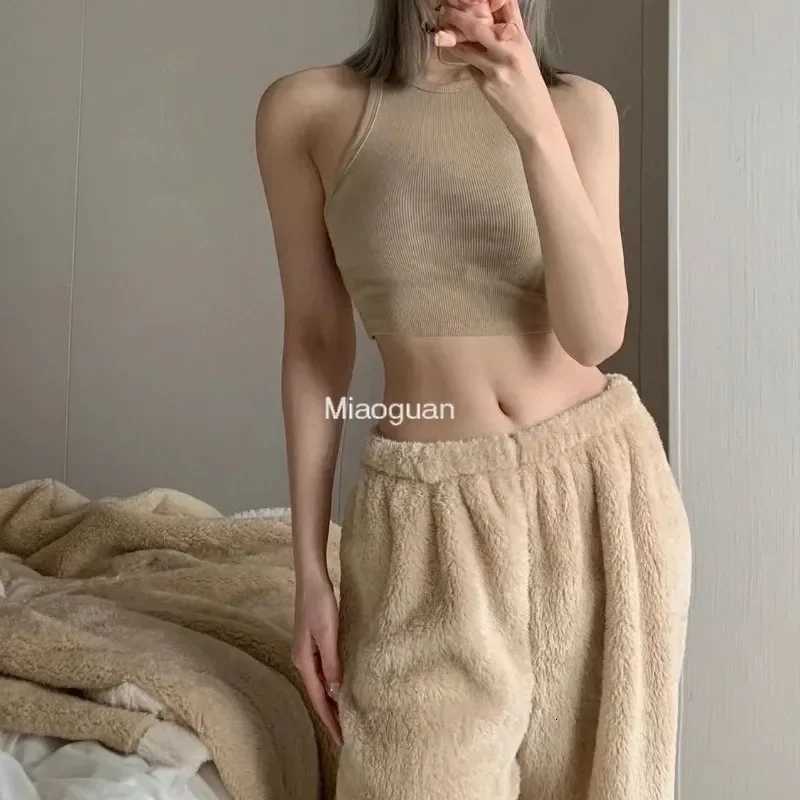 Autumn Winter Warm Fleece Pajama Sets Thicken Coral Velvet Nightgowns Sleepshirts and Bottoms Suit Homewear Long Robes for Women Z250925