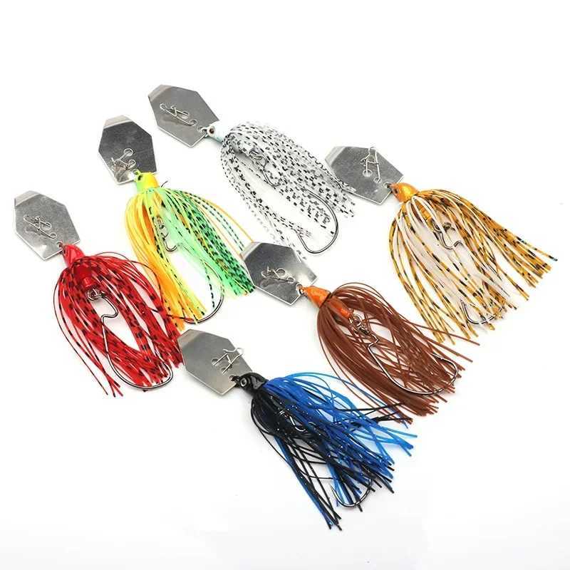 6 PcsSet Chatteait Kit Spinner Fishing Bait Weedss Buzzbait Wobbr Pesca Crankbait for Bass Pike Swimbait W250926