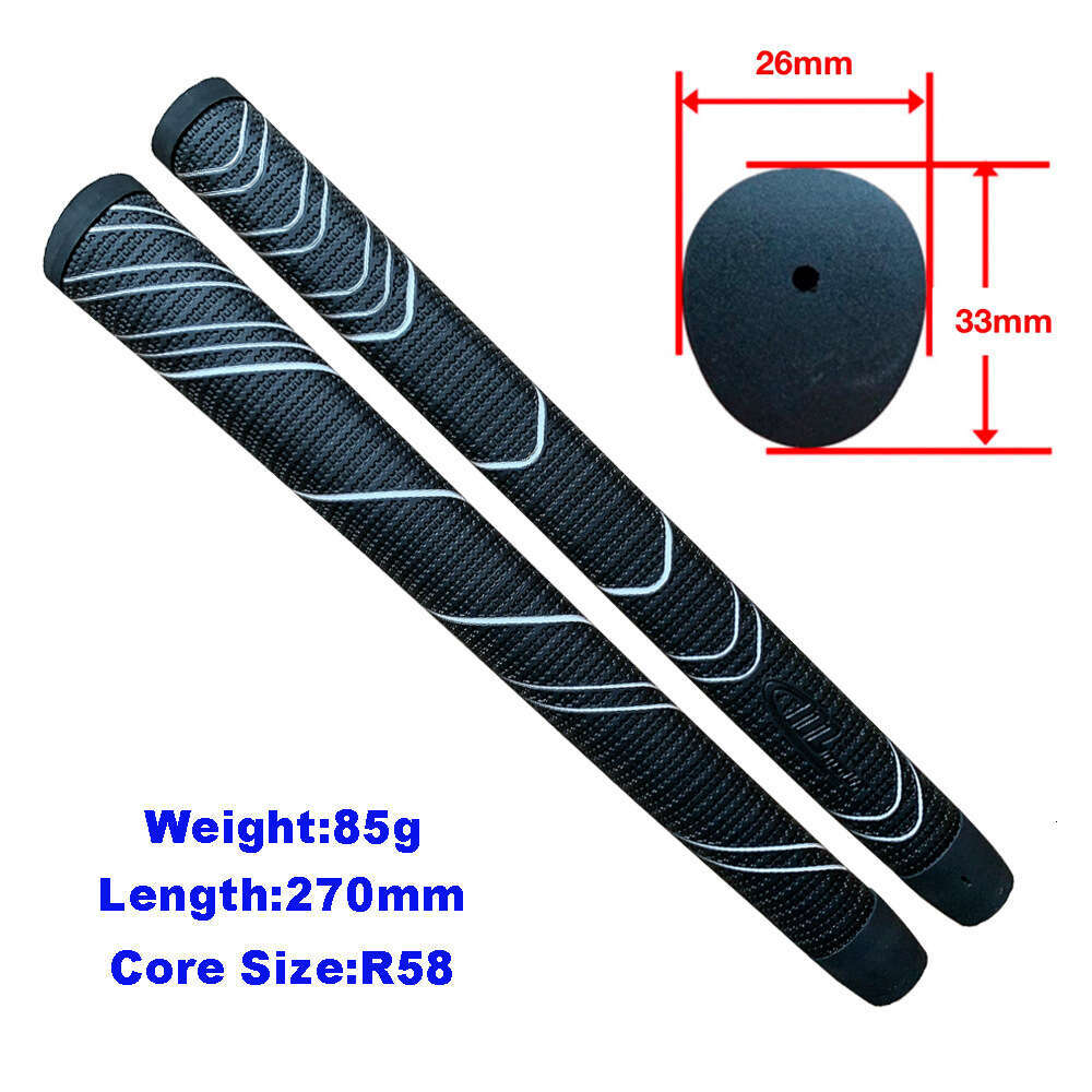 Dual "10" Pattern Golf Putter Grip - Non-Slip Universal Golf Club Grip for Enhanced Control