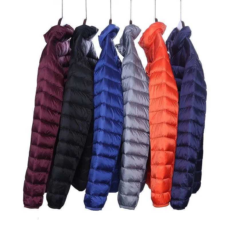 2025 New Mens Ultra Lightweight Packable Down Jacket Autumn Spring Winter Water and WindResistant Breathable Coat Men Jacket W250926