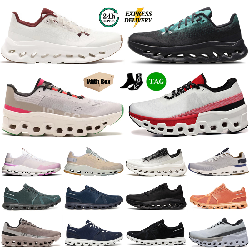 With Box Designer Shoes Running Shoes Mens Womens Sneakers Tilt Monster Black White Grey Hiking Outdoor Trainers Tenis Sports Runners Plate-forme
