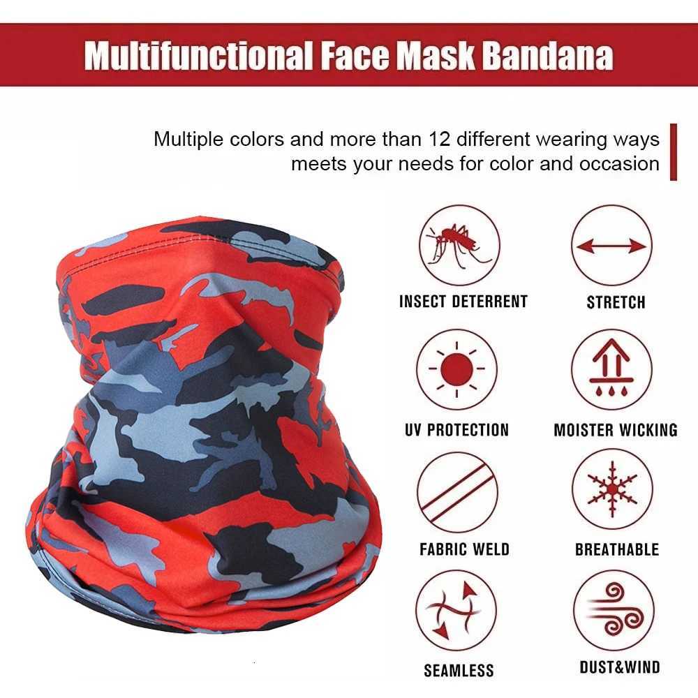 Outdoor Ice Silk Sun Protection Bib Spring and Summer Motorcycle Neck Cover Sports Magic Bandana Riding Mask Full Face Z250926