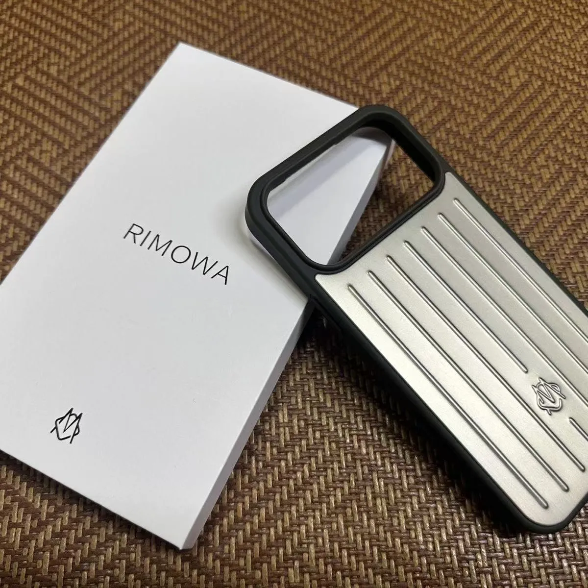 Top-quality Suitcase Designer Fashion 2025 Phone Case for Apple iPhone 17 Pro Max 16 15 14 Polycarbonate Aluminum Alloy MagSafe Weave Back Cover Coque
