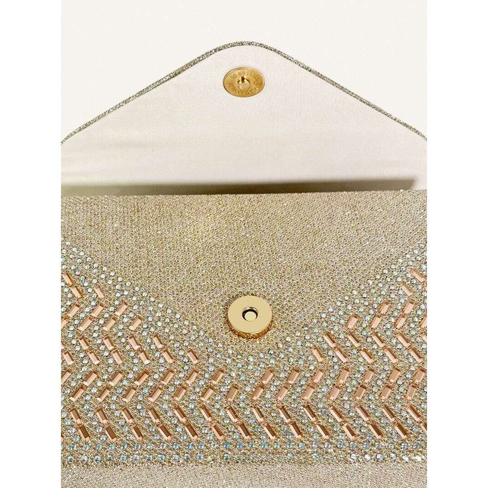 Fashion Rhinestone New Dinner Large Capacity Hand Wedding Bridesmaid Bag Princess