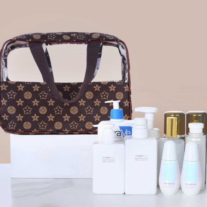 Luxury Multifunctional Waterproof Handbag with Multiple Compartments Ideal Traveling Companion for Female Groomers & Skincare Enthusiasts