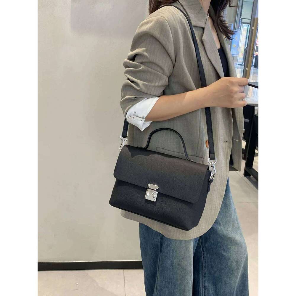Female Commute Soft Handbags Women's Casual Cow Genuine Leather Shoulder Bags Ladies Travel Retro Cowhide Crossbody Bag Suotong2509