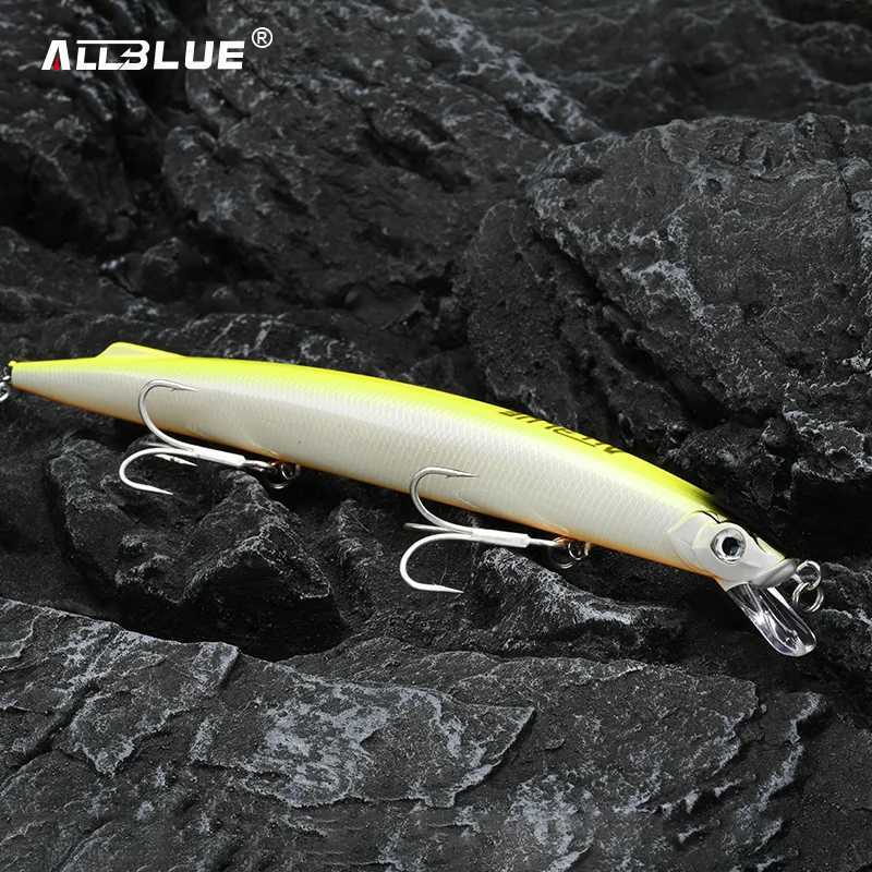 ALLBLUE SPRINT 195S Sinking Minnow Longcast Jerkbait Fishing Lure 195mm 35G Off Shore Saltwater Sea Bass Artificial Bait Tack W250926