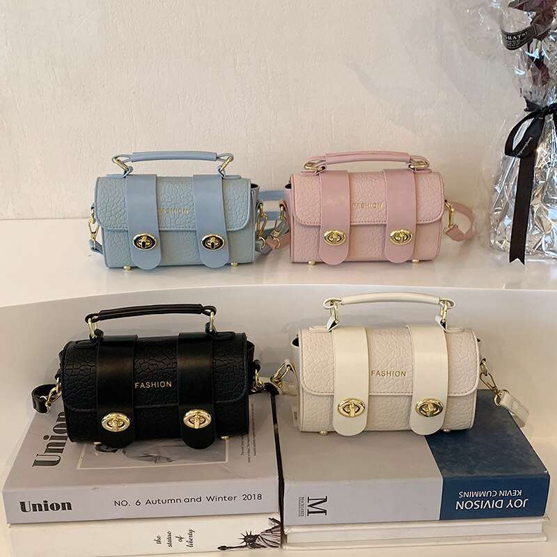 New Trendy All-match Single Shoulder Messenger Bag Explosive Style Portable Boston bag