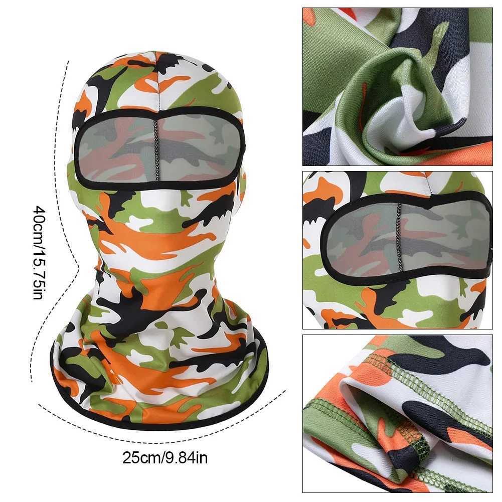 Cool Balaclava Ice Silk Cycling Full Face Sun AntiUV Protection Sports Face Cover Headwear Bike Motorcycle Mens Hat Z250926