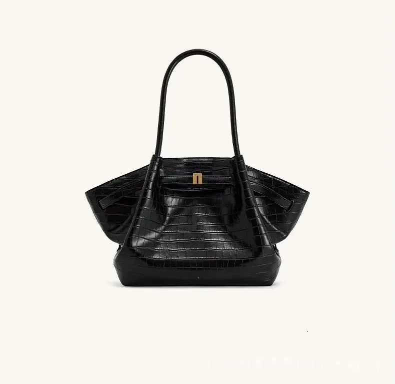 Dumpling Bun Large Capacity Hana Size Womens Shoulder Cross Shoulder Tote BagW250926