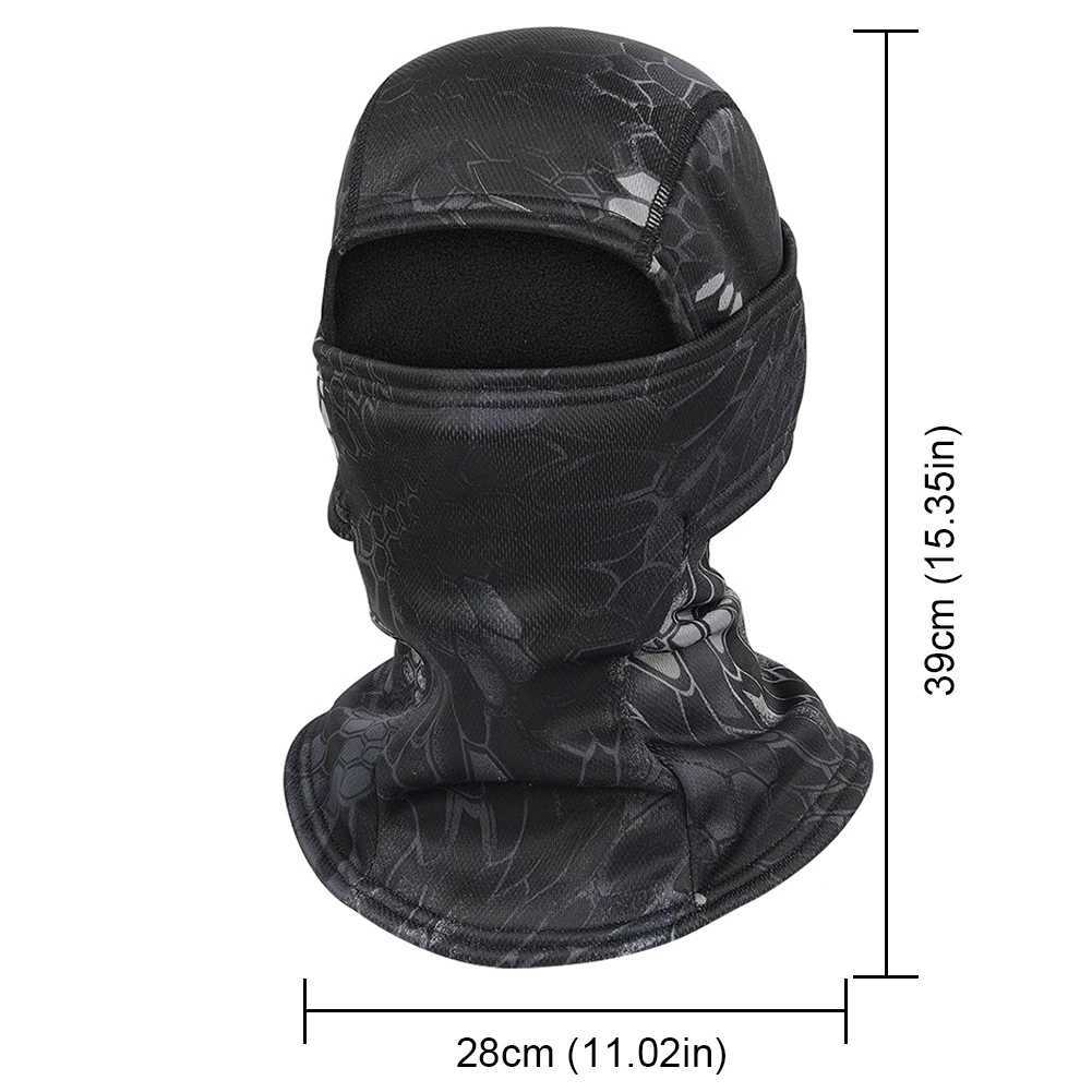 Thermal Neck Warmer Hood Windproof Winter Warm Mask Cycling Full Face Mask Motorcycle Mask Helmet Lining for Cold Weather Z250926