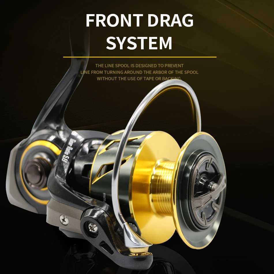 ROOBLINOS SW Spinning Reel Ultralight Saltwater Surf Reel 501 91 BB Max Drag 12kg Fishing Reels Wheel W250925