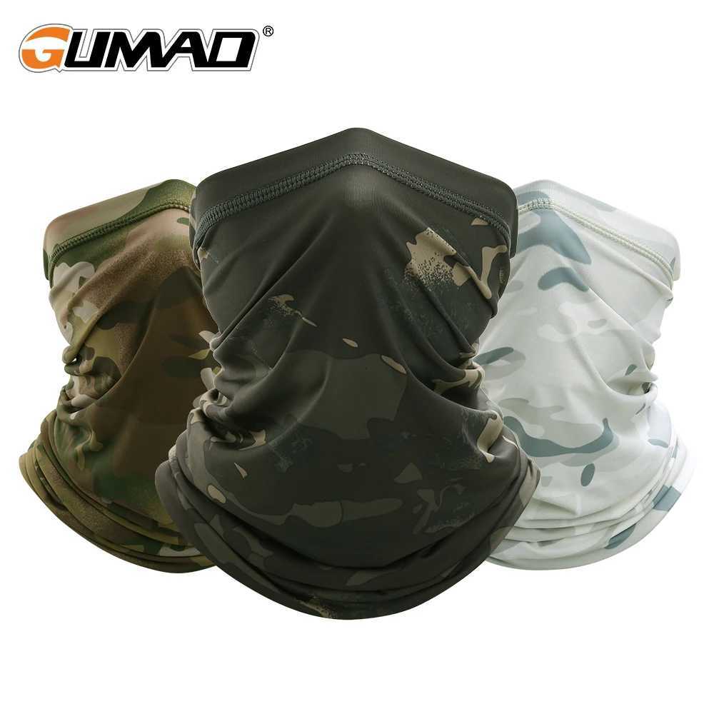 Summer Tactical Bandana Face Mask Cover Camouflage Sports Outdoor Cycling Hiking Fishing Neck Warmer Gaiter Tube Scarf Men Women Z250926