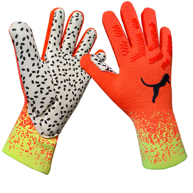 Football goalkeeper gloves for teenagers 43mm super grip high-performance goalkeeper gloves breathable football gloves 250328