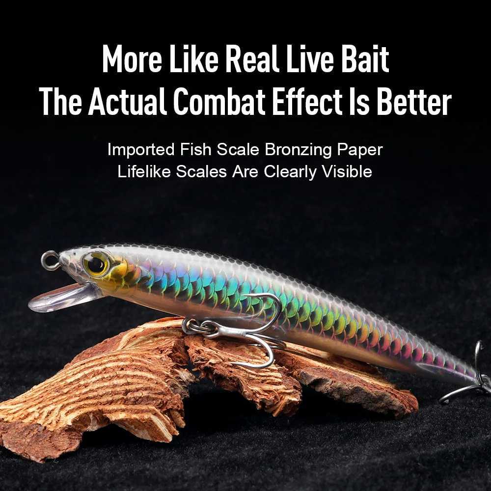 KINGDOM SP Shadow 65g 9g 14g 142g Sus Minnow Wobbr Crank Baits Artificial Sea Bass Pike Fishing Tack W250926