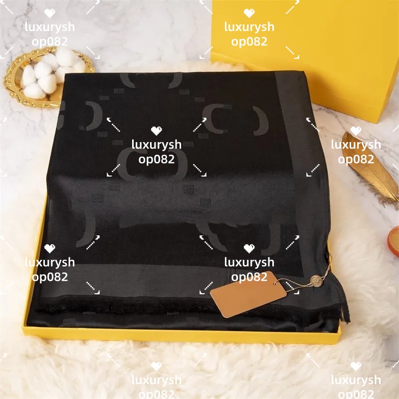 12 Style Silk Head Scarfs For Women Winter Luxurious Scarf High End Classic Letter Pattern Designer Shawl Scarves New Gift Easy To Match Soft Touch Above22