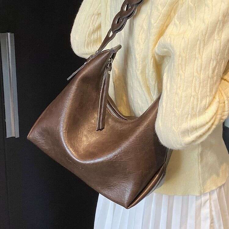 Trendy Underarm Bag - Vintage Shoulder Purse For Women, Spacious Handheld Tote & Premium Everyday Crossbody