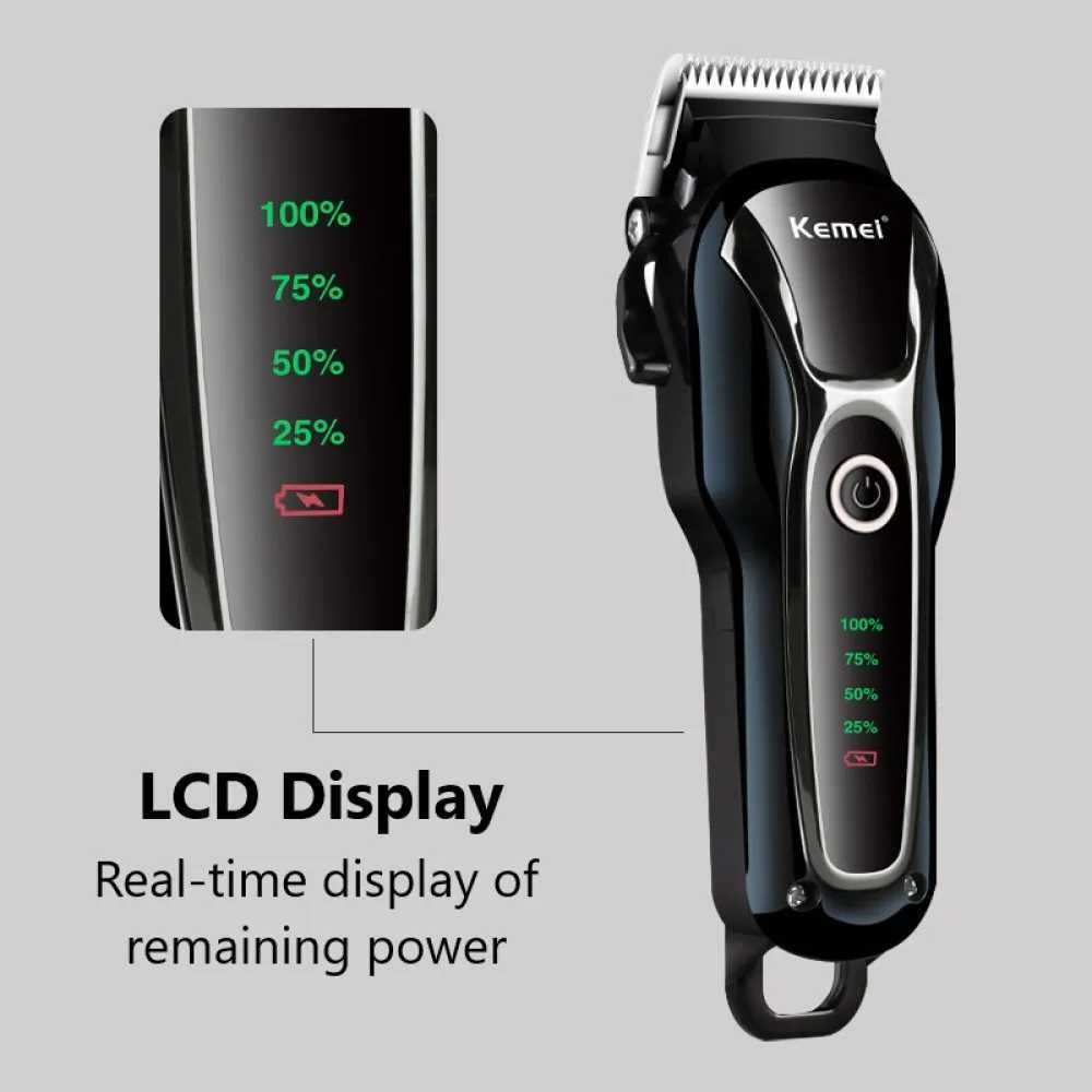 Professional Clipper Pet Dog Hair Trimmer Grooming Rechargeable Powerful Cat Cutters Shaver Mower Haircut Machine KM1991 R250926