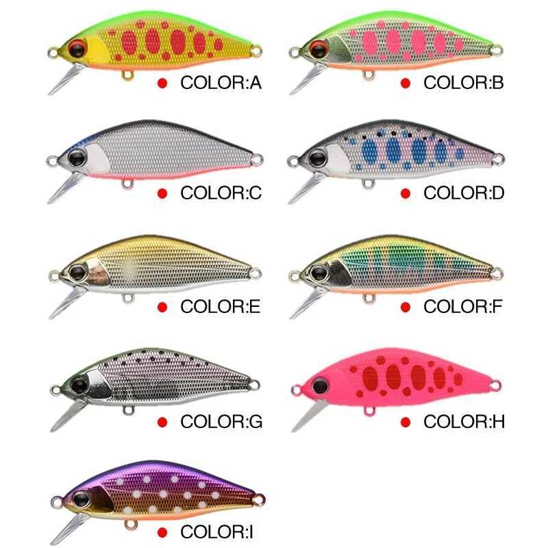 TSUYOKI Japanese Fishing Lure Mini Minnow Lure For Bass Trout Jerkbaits Wobbr Micro Sinking Bait Ima issen 45s W250926