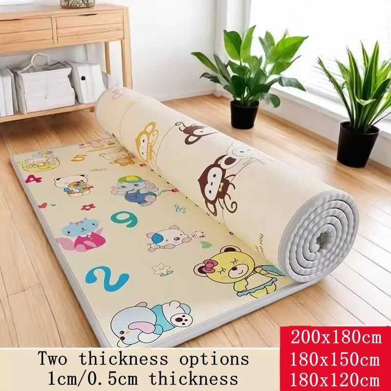 Cartoon Pattern Baby Play Mat 5 sizes to choose Childrens Mat Baby Climbing Pad Kids Rug Baby Games Mat Toys for Children C250926