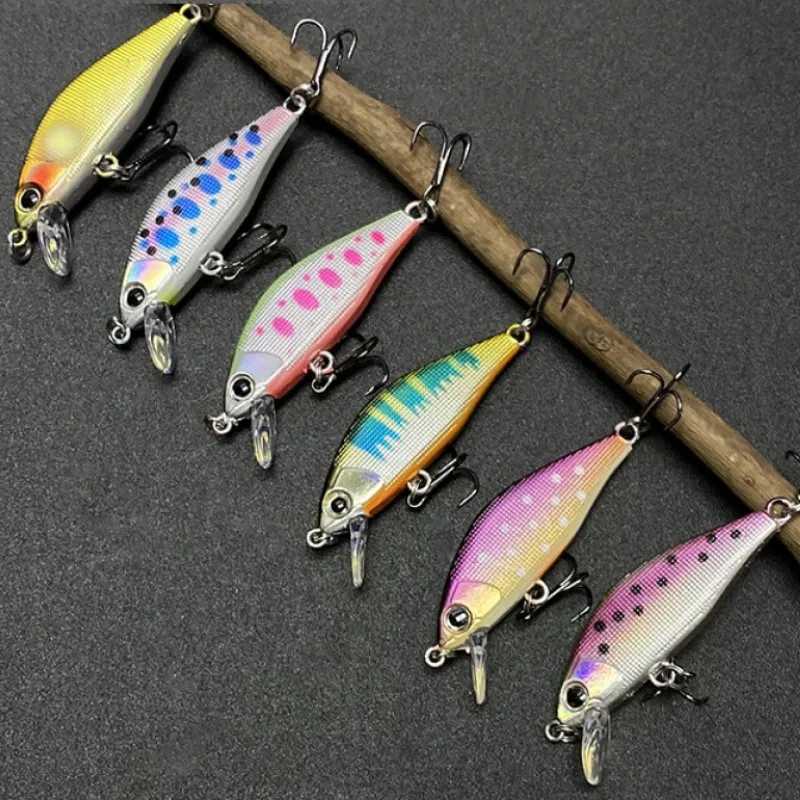 TSUYOKI Japanese Fishing Lure Mini Minnow Lure For Bass Trout Jerkbaits Wobbr Micro Sinking Bait Ima issen 45s W250926