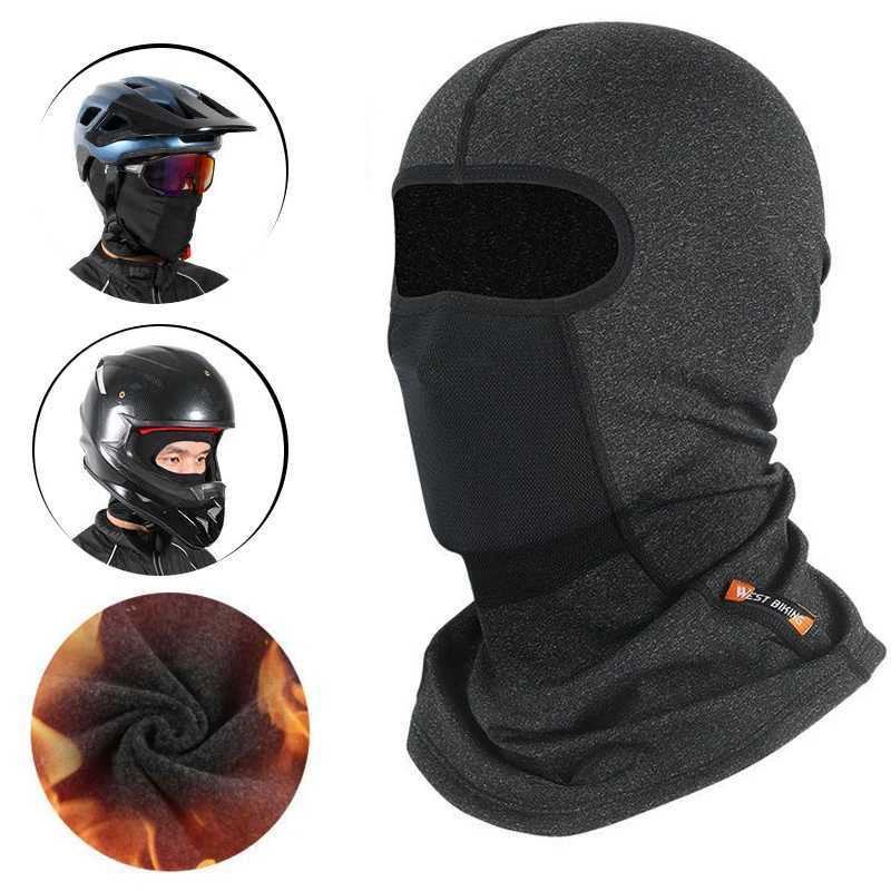 Balaclava Winter Cycling Face Mask Motorcycle Helmet Riding Headgear Breathable Warm Windproof Sport Headwear Hat Balaclava Mask Z250926