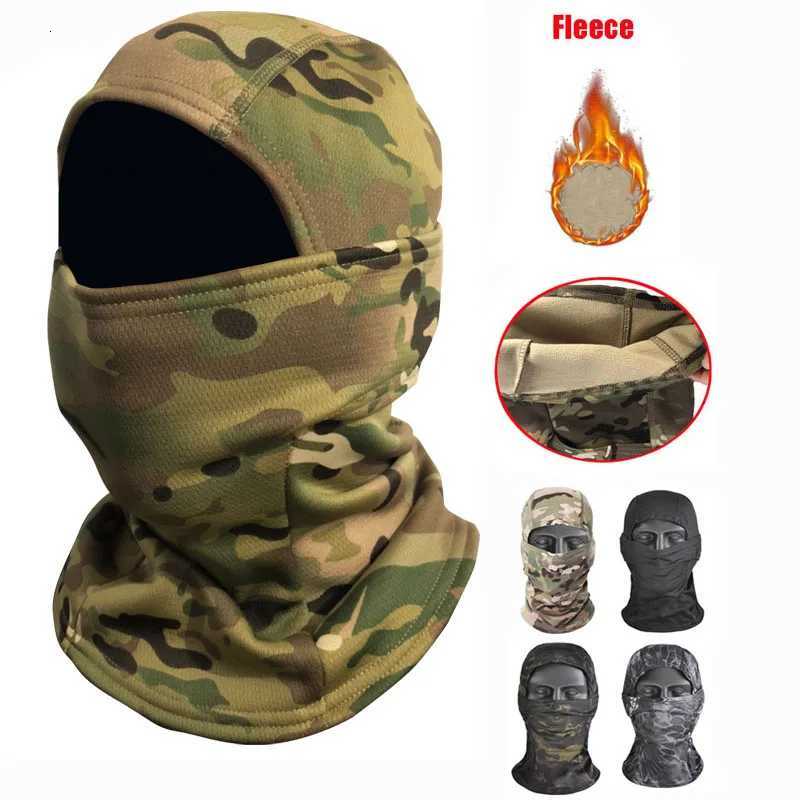 Winter Gradient Outdoor Scarf Cover Balaclava Velvet Warm Wool Ski Board Ski Mask Bicycle Hunting Hat Scarf Z250926