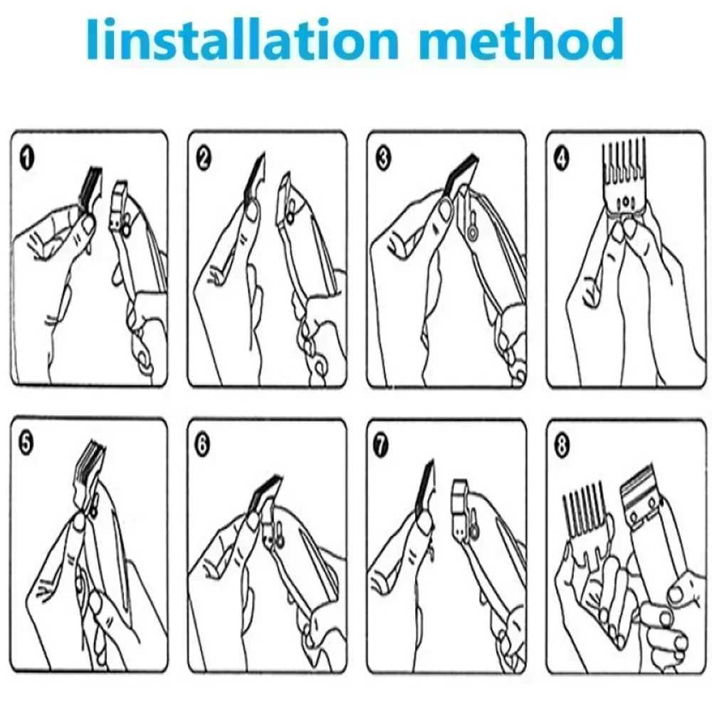 Kemei Hair Clipper Hair Cut Maching Wireless Trimmer Men Professional Clipper Machine Rechargeable Hair Cut Barberkemei R250926